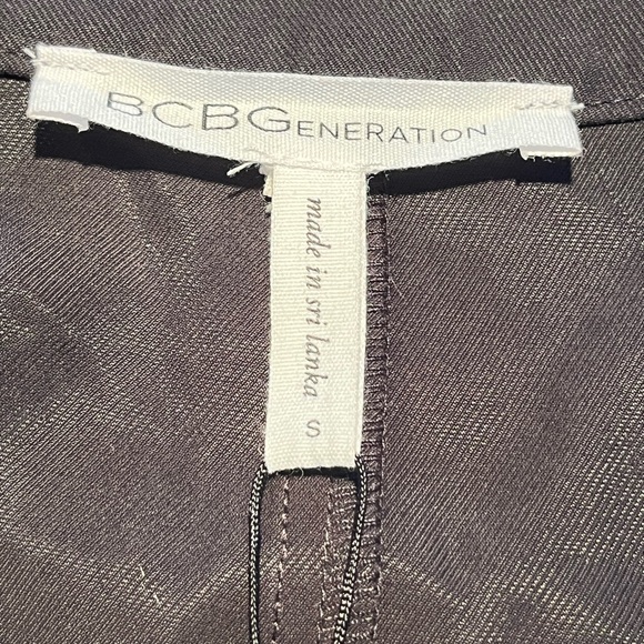 NWT BCBG Generation black tassel trimmed shift dress. Size small. - Picture 9 of 11